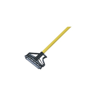 60" YELLOW GRIPPER STYLE MOP HANDLE