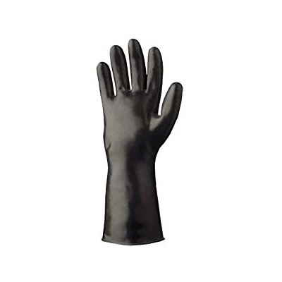 BUTYL BLK ROUGH 25MIL CHEMICAL GLOVE
