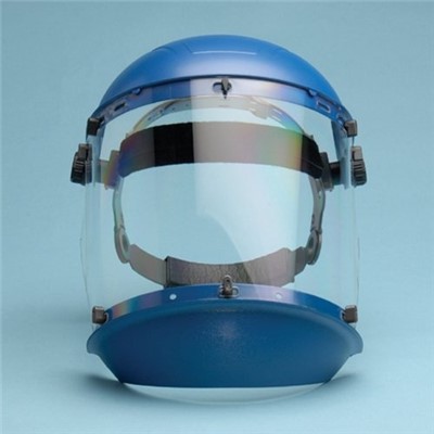CLEAR MOLDED LEXAN FACE SHIELD CHIN PROT