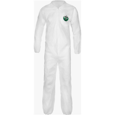 BLUE POLY COVERALL EL WR/ANK PK25