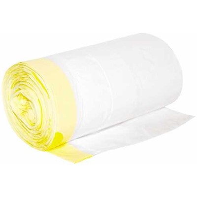 12 GAL WHITE CAN LINER WITH DRAWSTRING