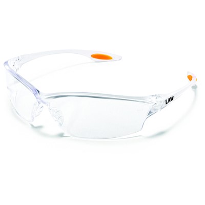 CREWS LAW PLUS CLR FRAME WITH CLEAR LENS