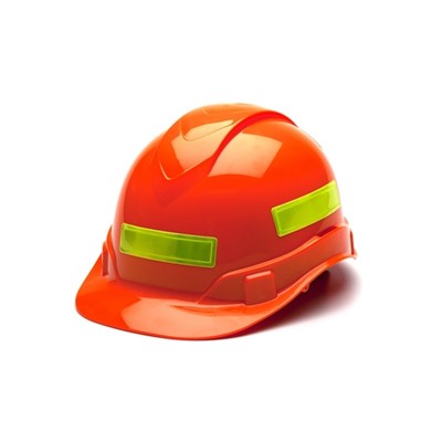 LIME HARD HAT REFLECTIVE STICKERS 16/PK